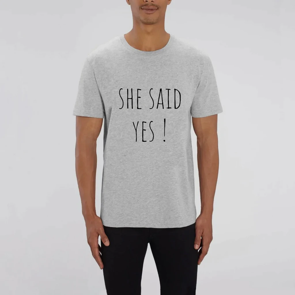 Tee-shirt Homme<br>She Said Yes