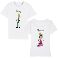 Thumbnail for Tee-Shirt Couple <br>King & Queen