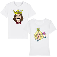Thumbnail for Tee-Shirt Couple <br>Prince & Princesse