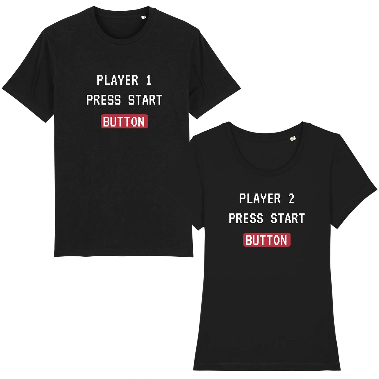 Tee-Shirt Couple <br>Player 1 | Player 2