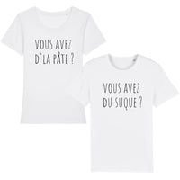 Thumbnail for Tee-Shirt Couple <br>Crêpe Au Suque