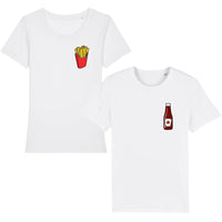 Thumbnail for Tee-Shirt Couple <br>Frites | Ketchup
